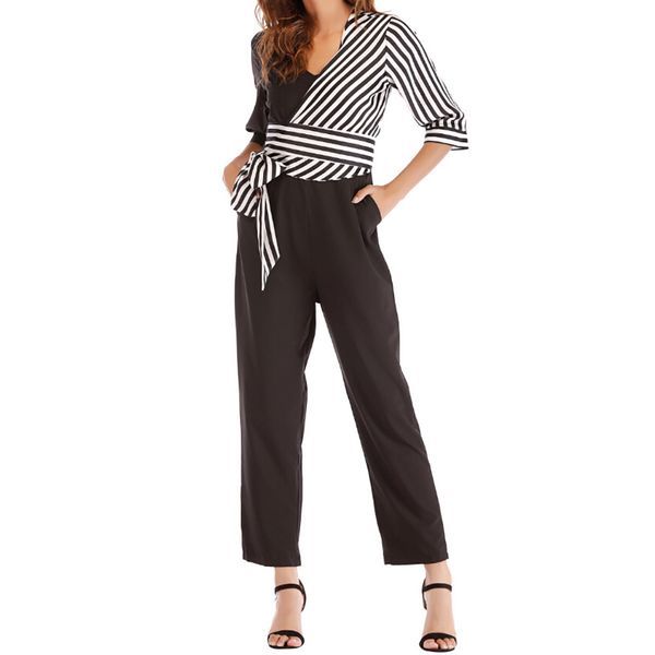 jaycosin strappy bodysuit women fashion striped bow bandage patchwork pencil pants jumpsuit overall pants with straps gcds z0110, Black;white
jaycosin strappy bodysuit women fashion striped bow bandage patchwork pencil pants jumpsuit overall pants with straps gcds z0110, Black;white