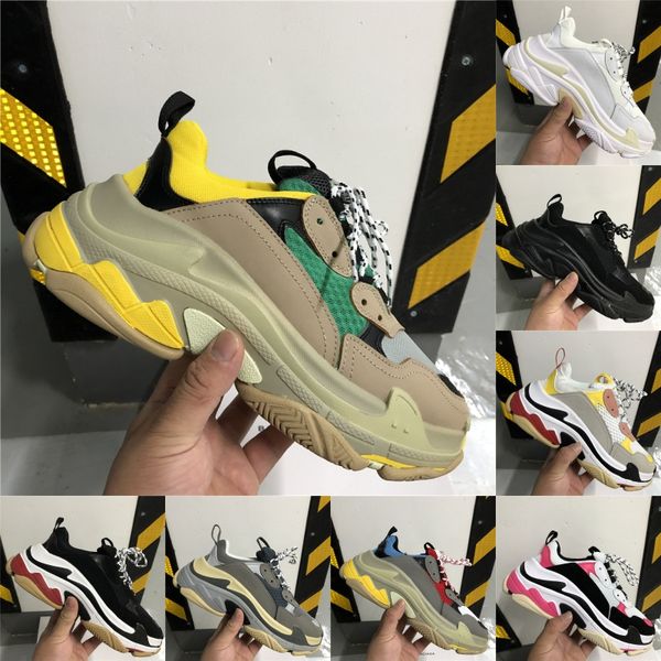 paris old dad shoes 2019 crystal bottom triple-s luxury mens platform casual sneakers women vintage outdoor jogging sports trainer, Black
paris old dad shoes 2019 crystal bottom triple-s luxury mens platform casual sneakers women vintage outdoor jogging sports trainer, Black