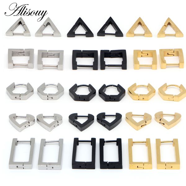 alisouy 2pcs triangle square rhombus rectangle love heart 316l stainless steel men women lovers couple ear drop dangle earrings, Silver
alisouy 2pcs triangle square rhombus rectangle love heart 316l stainless steel men women lovers couple ear drop dangle earrings, Silver