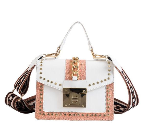 fashion female new women's designer handbag quality pu leather women chain tote shoulder messenger bag
fashion female new women's designer handbag quality pu leather women chain tote shoulder messenger bag