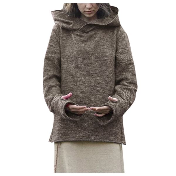 casual vintage womens hoodie knight hooded long sleeve simple solid color hoodies loose pullover multicolor selection blouse, Black
casual vintage womens hoodie knight hooded long sleeve simple solid color hoodies loose pullover multicolor selection blouse, Black