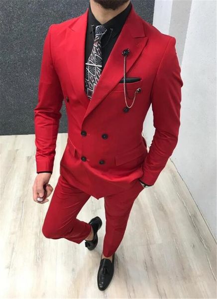 red double breasted men suits groom tuxedos peak lapel groomsmen suits 2 piece (jacket+pant) custom made for marriage groom tuxedo, Black;gray
red double breasted men suits groom tuxedos peak lapel groomsmen suits 2 piece (jacket+pant) custom made for marriage groom tuxedo, Black;gray