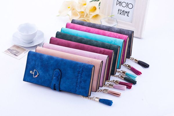 new fashion womens tassle leather clutch wallet zipper button handbag long card holder case purse handbag xmas wallet women, Red;black
new fashion womens tassle leather clutch wallet zipper button handbag long card holder case purse handbag xmas wallet women, Red;black