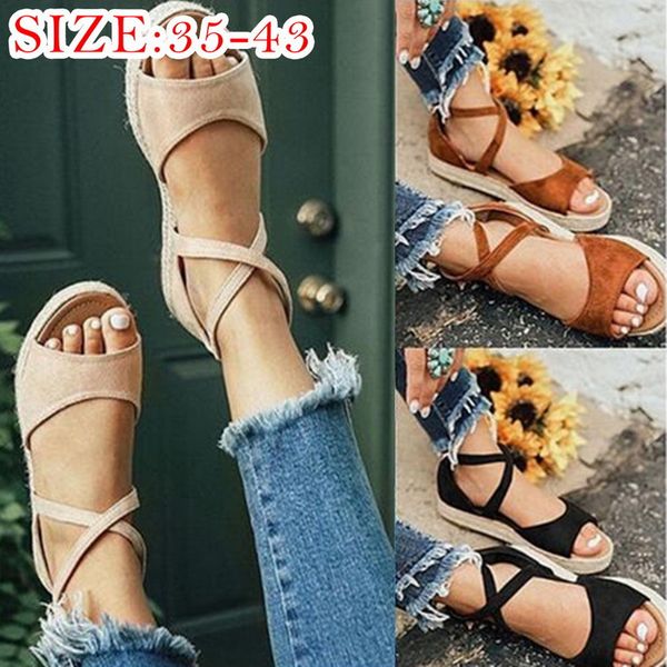 women sandals fashion peep toe design roman sandals women flat shoes summer beach ladies shoes 2020 new, Black
women sandals fashion peep toe design roman sandals women flat shoes summer beach ladies shoes 2020 new, Black