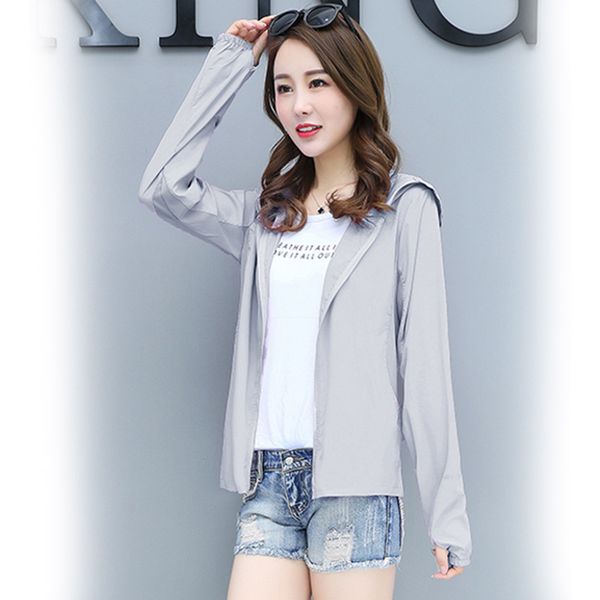 new anti-uv zipper coat for women sunscreen loose sleeve breathable causal jackets vn 68, Black;brown
new anti-uv zipper coat for women sunscreen loose sleeve breathable causal jackets vn 68, Black;brown