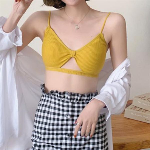 2020 women beauty back bra deep v-neck solid color tube summer women seamless tank crop for, Black;white
2020 women beauty back bra deep v-neck solid color tube summer women seamless tank crop for, Black;white