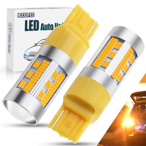 2pcs t20 7440 led 105 chips 4014 smd white led bulbs for auto turn signal lights car reverse lights brake parking lamp 12v 18w
2pcs t20 7440 led 105 chips 4014 smd white led bulbs for auto turn signal lights car reverse lights brake parking lamp 12v 18w