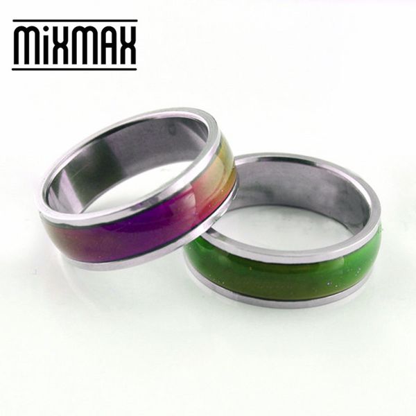 Wholesale 50PCs Mood Rings Color Change with body temperature felling men women unisex Stainless Steel Band Jewelry lots bulk
Wholesale 50PCs Mood Rings Color Change with body temperature felling men women unisex Stainless Steel Band Jewelry lots bulk