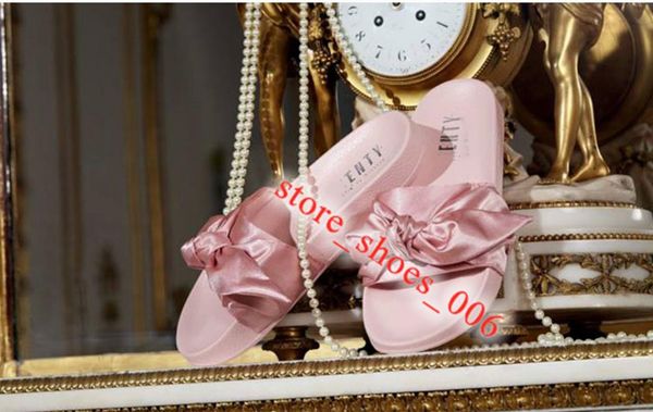2020 xshfbcl rihanna fenty bandana slide wns bowtie women slippers beach shoes summer new arrival bow satin slide sandals, Black
2020 xshfbcl rihanna fenty bandana slide wns bowtie women slippers beach shoes summer new arrival bow satin slide sandals, Black