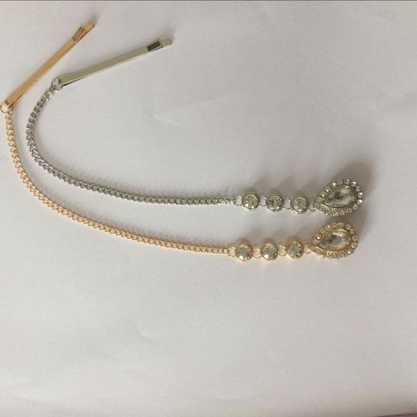 wedding bridal bohemian boho grecian matha patti hair style hair pin wedding gift, Golden;white
wedding bridal bohemian boho grecian matha patti hair style hair pin wedding gift, Golden;white