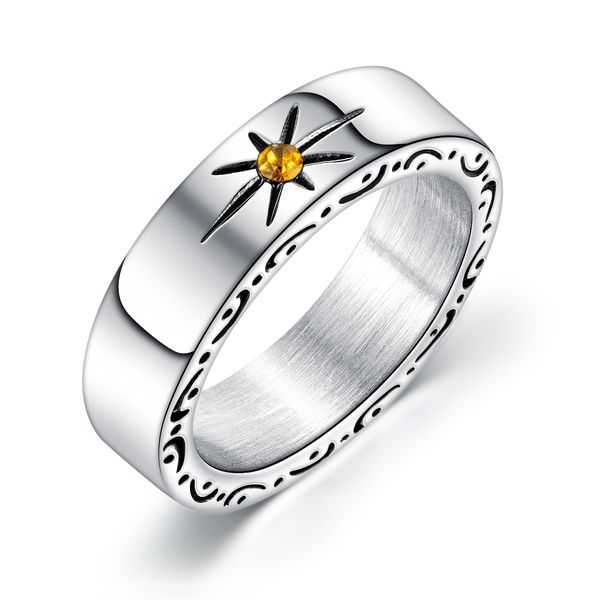 vintage sun patern 316l stainless steel couple rings band black ring tail finger rings for women men lovers jewelry gift, Silver
vintage sun patern 316l stainless steel couple rings band black ring tail finger rings for women men lovers jewelry gift, Silver