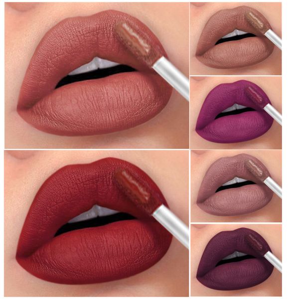 pudaier new lips makeup matte lipstick waterproof velvet liquid lipstick manude color moisturizer women red purple lip gloss
pudaier new lips makeup matte lipstick waterproof velvet liquid lipstick manude color moisturizer women red purple lip gloss