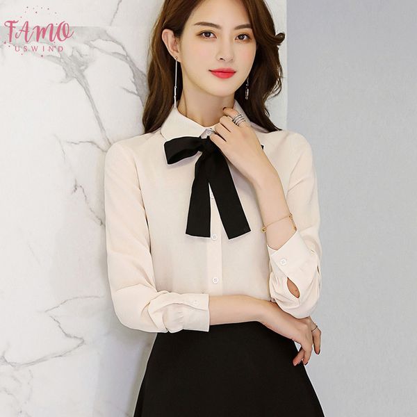 autumn 2020 women casual white blouse korean long sleeve slim solid shirt bow women clothes streetwear shirt office women summer
autumn 2020 women casual white blouse korean long sleeve slim solid shirt bow women clothes streetwear shirt office women summer