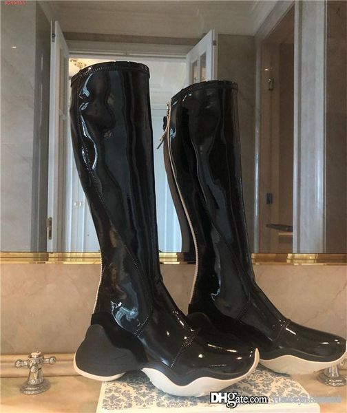 ladies classic patent leather thigh boot,autumn/winter womens thick sole high-fashionable knee high boots,size 35-42, Black
ladies classic patent leather thigh boot,autumn/winter womens thick sole high-fashionable knee high boots,size 35-42, Black
