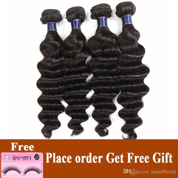 peruvian remy hair bundles 50g/pcs loose deep water wave human hair weaves 8a brazilian virgin hair extensions 6 bundles lot, Black
peruvian remy hair bundles 50g/pcs loose deep water wave human hair weaves 8a brazilian virgin hair extensions 6 bundles lot, Black
