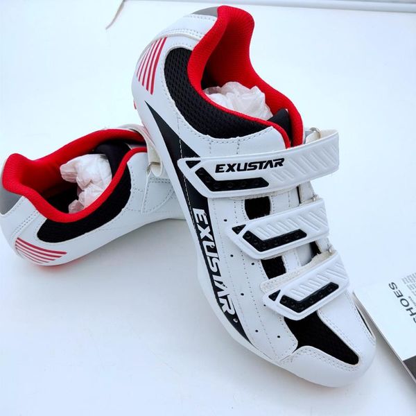 racework bicycle men's or women's road cycling riding shoes - 3 straps - compatible with peloton spd & looking ar, Black
racework bicycle men's or women's road cycling riding shoes - 3 straps - compatible with peloton spd & looking ar, Black