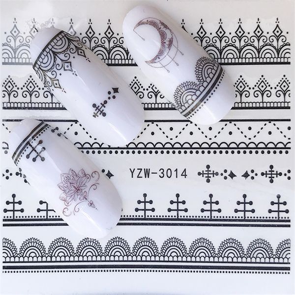 2019 новый water transfer nail art наклейки наклейка роскошные черные кружева цветы дизайн diy французский маникюр фольга штамп инструменты, Black 
2019 новый water transfer nail art наклейки наклейка роскошные черные кружева цветы дизайн diy французский маникюр фольга штамп инструменты, Black
