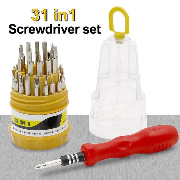 31 in 1 screwdriver set precision computer camera slotted screwdriver tools screw driver set
31 in 1 screwdriver set precision computer camera slotted screwdriver tools screw driver set