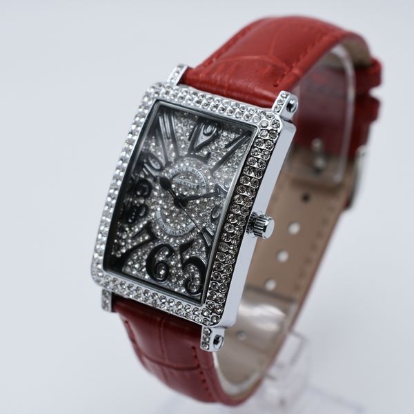 rectangle quartz designer leather gift diamond luxury band dress analog watch gold womens digital full watches wholesale ladies clocks mghf, Slivery;brown
rectangle quartz designer leather gift diamond luxury band dress analog watch gold womens digital full watches wholesale ladies clocks mghf, Slivery;brown