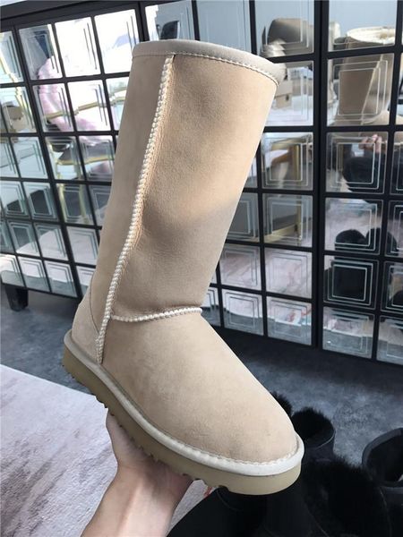 new high-end brand suede plus velvet warm australian snow boots mid boots leather cotton boots wild fashion shoes, Black
new high-end brand suede plus velvet warm australian snow boots mid boots leather cotton boots wild fashion shoes, Black
