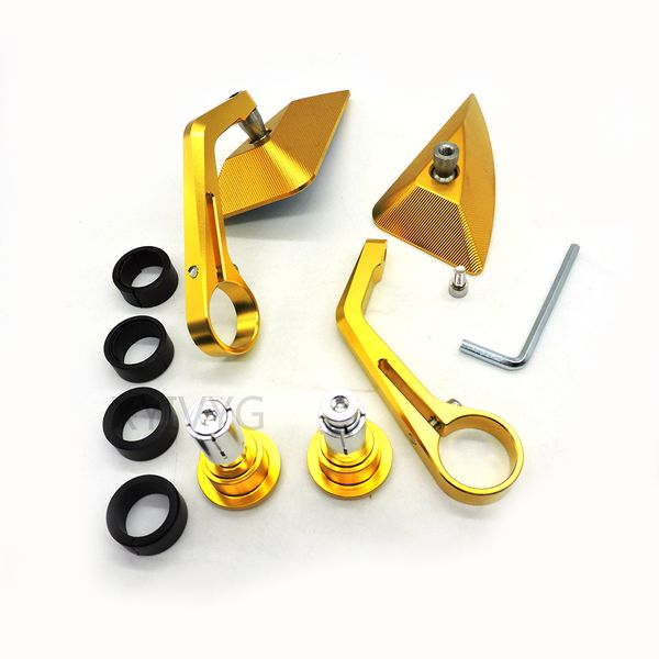 a universal pair gold silver black motorcycle rearview mirror aluminum cnc street sports bike chopper cruiser
a universal pair gold silver black motorcycle rearview mirror aluminum cnc street sports bike chopper cruiser