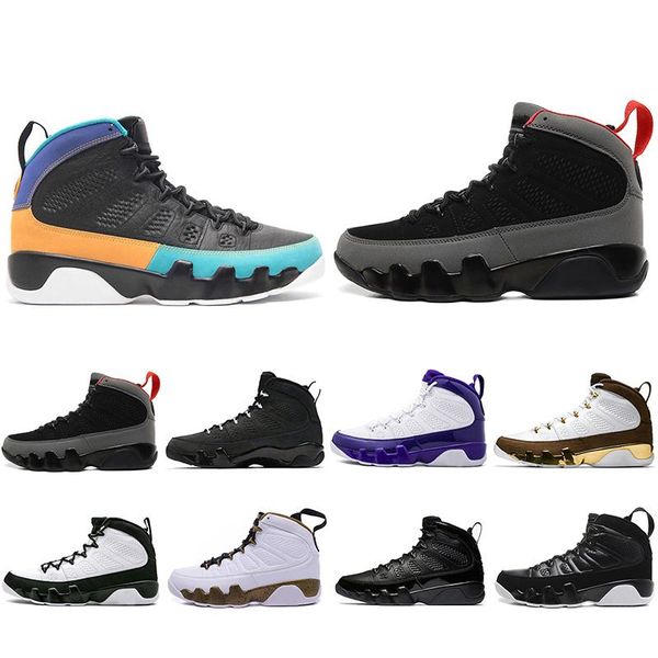 

new classic dream it do it unc 9 ix 9s mens basketball shoes la oreo mop melo bred space jam sports sneakers 7-13