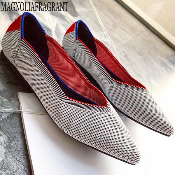 spring women ballet casual shoes flats lightweight shallow mouth pointed soft bottom comfort shoes knitted loafers women y957, Black
spring women ballet casual shoes flats lightweight shallow mouth pointed soft bottom comfort shoes knitted loafers women y957, Black