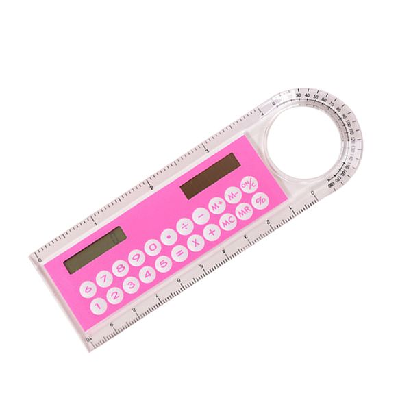 New Arrival Solar Mini Calculator Magnifier Multifunction 10cm Ultra-thin Ruler Calculadora Office Supplies KK09
New Arrival Solar Mini Calculator Magnifier Multifunction 10cm Ultra-thin Ruler Calculadora Office Supplies KK09