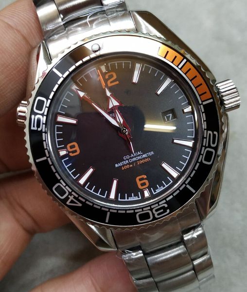 relogio masculino full stainless steel watches outdoor chronograph professional 007 luminous classic wristwatches, Slivery;brown
relogio masculino full stainless steel watches outdoor chronograph professional 007 luminous classic wristwatches, Slivery;brown
