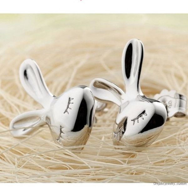 Silver Color Korean Style Cute Rabit Design Stud Earrings New Fashion Lovely Earring For Girl Gift Women's Accessories E0174
Silver Color Korean Style Cute Rabit Design Stud Earrings New Fashion Lovely Earring For Girl Gift Women's Accessories E0174