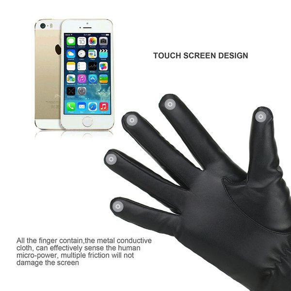 fashion- womens motorcycle gloves warm soft elastic fleece pu leather touch screen gloves cold weather outdoor driving mittens black, Blue;gray
fashion- womens motorcycle gloves warm soft elastic fleece pu leather touch screen gloves cold weather outdoor driving mittens black, Blue;gray