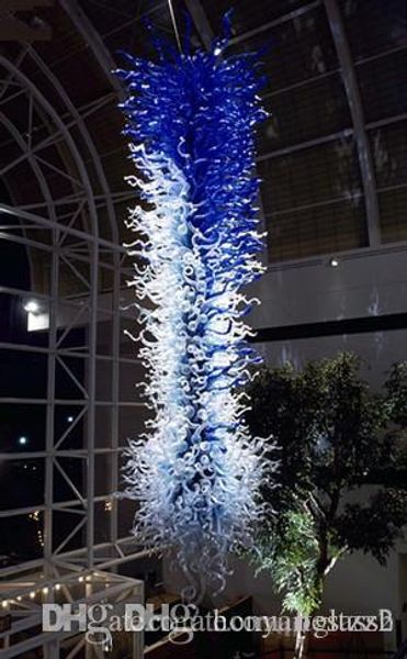 100% mouth blown borosilicate luxury l decor led light blue and white style long size murano glass chandelier
100% mouth blown borosilicate luxury l decor led light blue and white style long size murano glass chandelier