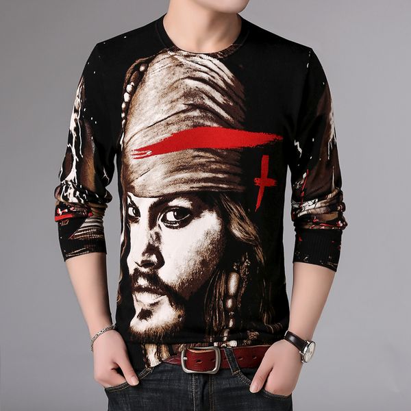 new pullover sweater men autumn winter clothes men o neck sweaters character pirates mens black sweaters, White;black
new pullover sweater men autumn winter clothes men o neck sweaters character pirates mens black sweaters, White;black