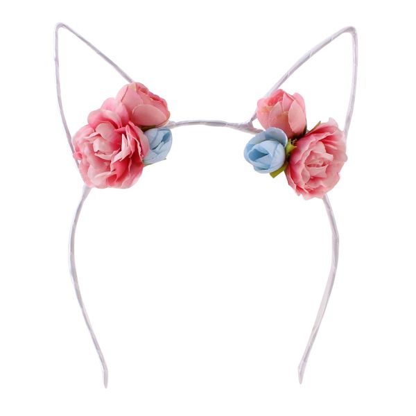 girl flowers cat ear hair clasp kids hairband princess child dance performance headband hair accessories 14875, Slivery;white
girl flowers cat ear hair clasp kids hairband princess child dance performance headband hair accessories 14875, Slivery;white