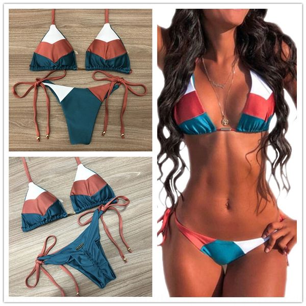 2019 set women's split stitching 2019 set women's split swimsuit stitching swimsuit bikini bikini, White;black
2019 set women's split stitching 2019 set women's split swimsuit stitching swimsuit bikini bikini, White;black
