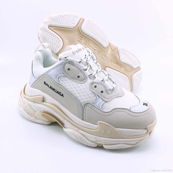 brand 2018 paris triple s luxury shoe original low sneakers athletic sports trainers luxury designer dad men trainer, Black
brand 2018 paris triple s luxury shoe original low sneakers athletic sports trainers luxury designer dad men trainer, Black