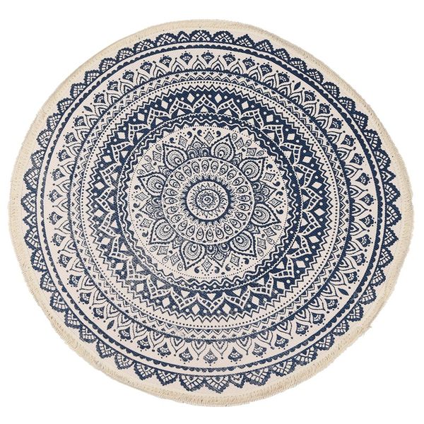 morocco round carpet bedroom boho style tassel cotton rug hand woven national classic tapestry sofa cushion tatami floor mats-bl
morocco round carpet bedroom boho style tassel cotton rug hand woven national classic tapestry sofa cushion tatami floor mats-bl