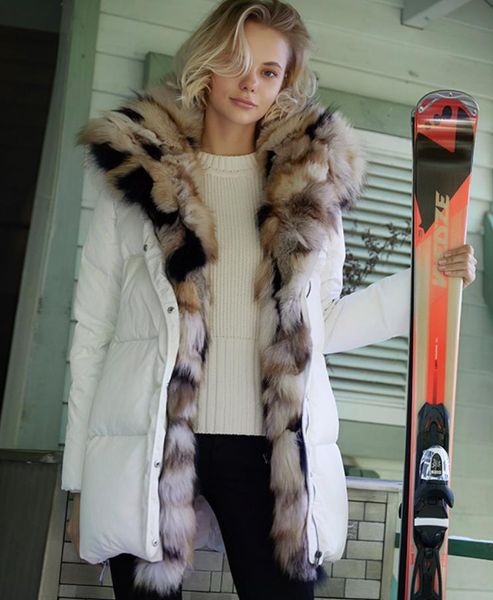 winter big real fur stitching warm natural duck down coats female big longer fur parkas hooded thicker warm down coat f766, Black
winter big real fur stitching warm natural duck down coats female big longer fur parkas hooded thicker warm down coat f766, Black