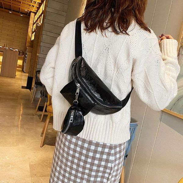 2pcs solid color zipper chest bag phone bags women's solid color leather messenger shoulder bag oval black sac a main
2pcs solid color zipper chest bag phone bags women's solid color leather messenger shoulder bag oval black sac a main