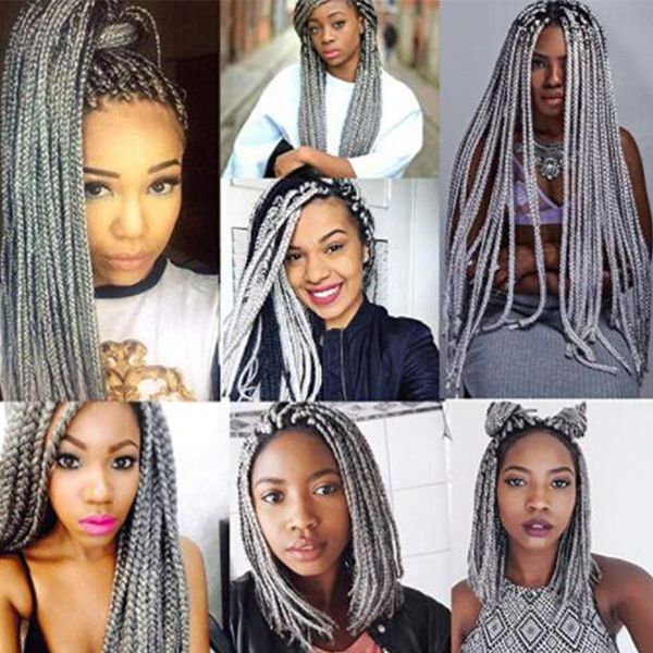 crochet box braids hair 3pcs/pack14"18"22" kanekalon crochet hair setting fiber box braid synthetic crochet braid hair extens, Black
crochet box braids hair 3pcs/pack14"18"22" kanekalon crochet hair setting fiber box braid synthetic crochet braid hair extens, Black