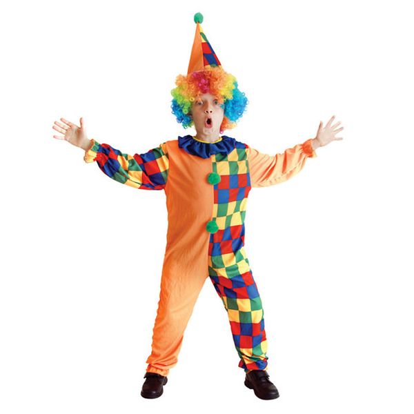 kids child funny orange plaid circus clown costume for boys halloween purim carnival masquerade mardi gras party outfit, Black;red
kids child funny orange plaid circus clown costume for boys halloween purim carnival masquerade mardi gras party outfit, Black;red