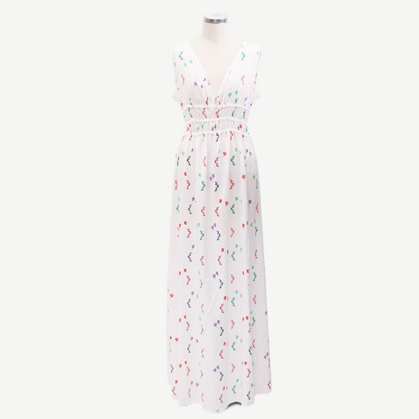 women's boho maxi dress deep-v neck sleeveless strapless shoulder printed floral beach party dress, Black;gray
women's boho maxi dress deep-v neck sleeveless strapless shoulder printed floral beach party dress, Black;gray