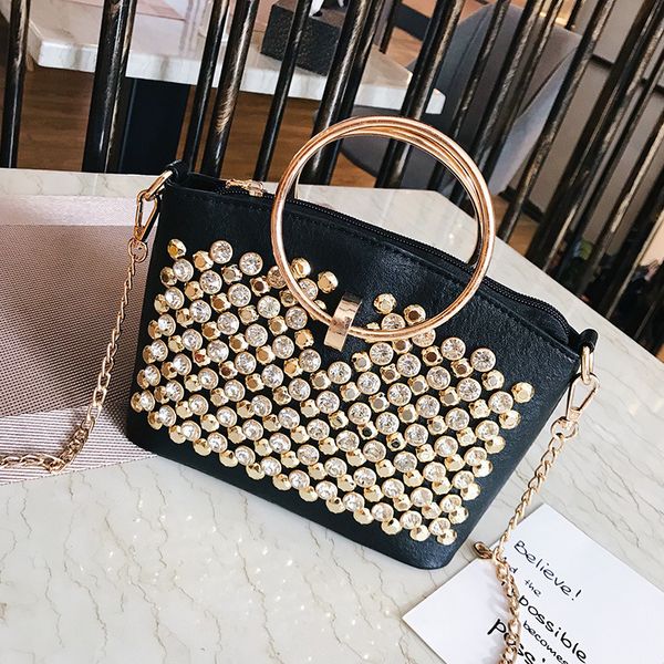 fashion elegant women's bag 2020 new style light diamond set ring portable mini bucket single shoulder cross-body
fashion elegant women's bag 2020 new style light diamond set ring portable mini bucket single shoulder cross-body