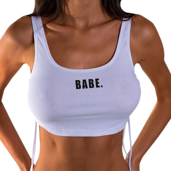 tank streetwear summer tank letter print haut femme mujer woman clothes 2019 fitness women crop female, White
tank streetwear summer tank letter print haut femme mujer woman clothes 2019 fitness women crop female, White