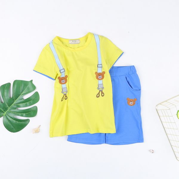 new toddler sets summer boys cotton cartoon t-shirt short 2pc tracksuit outfits 3-7 years kids clothes, White
new toddler sets summer boys cotton cartoon t-shirt short 2pc tracksuit outfits 3-7 years kids clothes, White