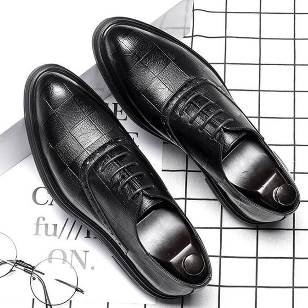 fashion new mens oxfords bussiness dress shoes lace up brogue shoes man men0040, Black
fashion new mens oxfords bussiness dress shoes lace up brogue shoes man men0040, Black