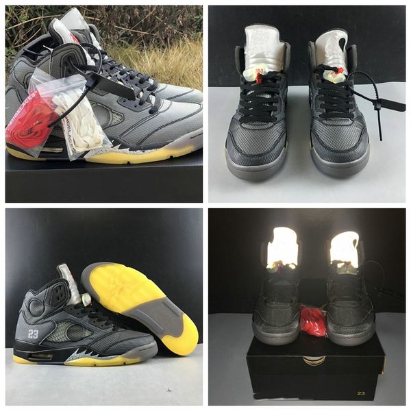2020 Лучшие качества Off-White x Air Jordan 5 Mens Basketball обувь 3M Reflective Черный Муслин Огонь Красный 5s designeres Кроссовки тренеры CT8480-001 US7-13
2020 Лучшие качества Off-White x Air Jordan 5 Mens Basketball обувь 3M Reflective Черный Муслин Огонь Красный 5s designeres Кроссовки тренеры CT8480-001 US7-13