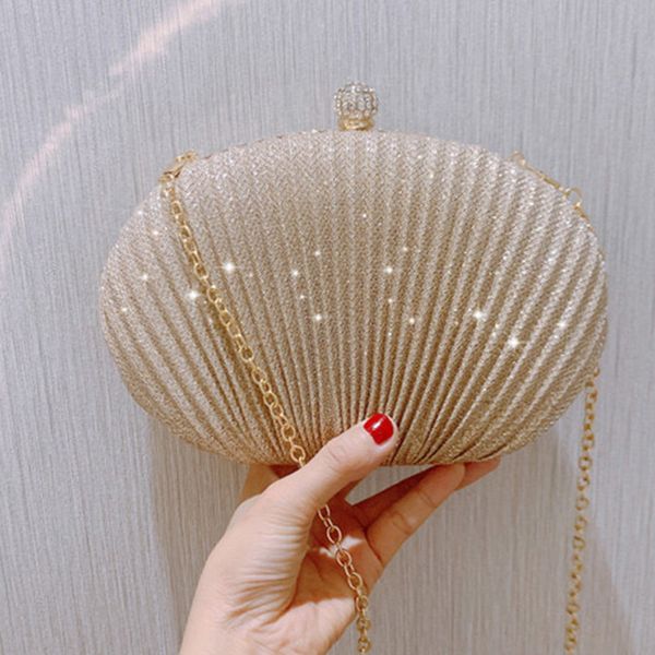 shiny oval shape lady clutch bag luxury elegant women handbags wedding banquet party chain shoulder bag female purse bolsa mujer
shiny oval shape lady clutch bag luxury elegant women handbags wedding banquet party chain shoulder bag female purse bolsa mujer