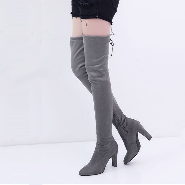 jiufifth woman's high boots shoes fashion women over the knee high boots autumn winter bota feminina thigh, Black
jiufifth woman's high boots shoes fashion women over the knee high boots autumn winter bota feminina thigh, Black