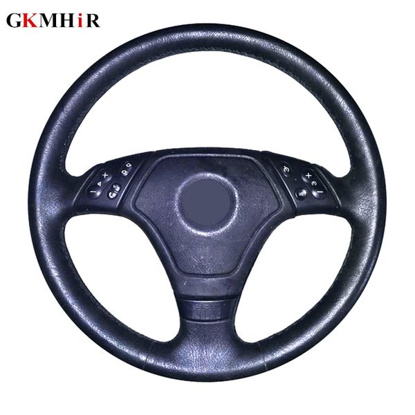 gkmhir artificial leather black steering wheel cover hand-stitched car steering cover for e36 e39 e46 lnterior accessories
gkmhir artificial leather black steering wheel cover hand-stitched car steering cover for e36 e39 e46 lnterior accessories